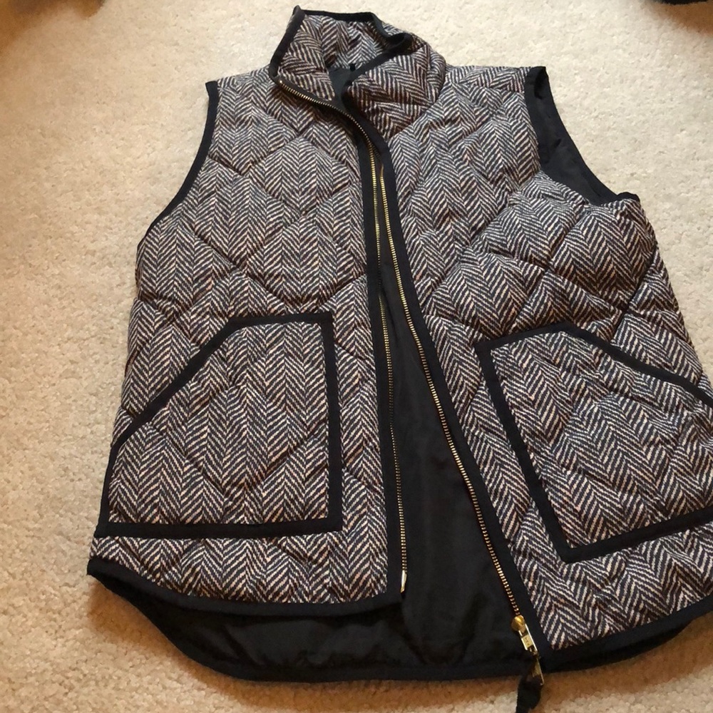 Herringbone Jcrew vest